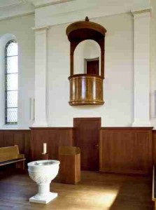 ZH Albisrieden alte Kirche chaire