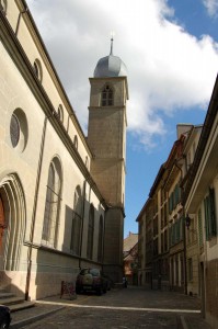 Fribourg St Michel clocher